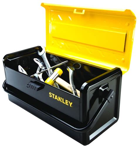 stanley tool box metal|stanley big space metal toolbox.